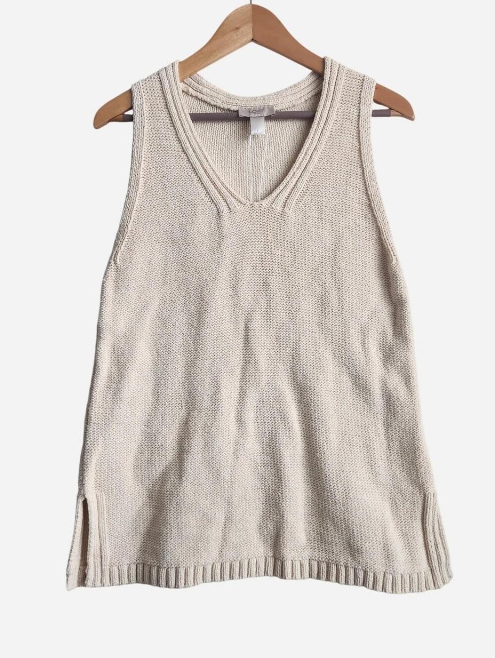 Cotton Knit Sleeveless Top